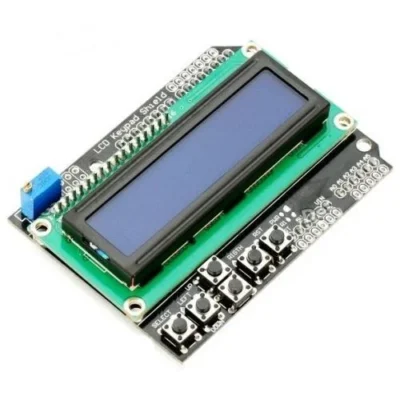 LCD AND KEYPAD SHIELD COMPATIBLE WITH ARDUINO